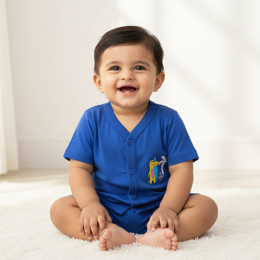 Bodycare Unisex Vest Front Open Half Sleeves Pack Of 3