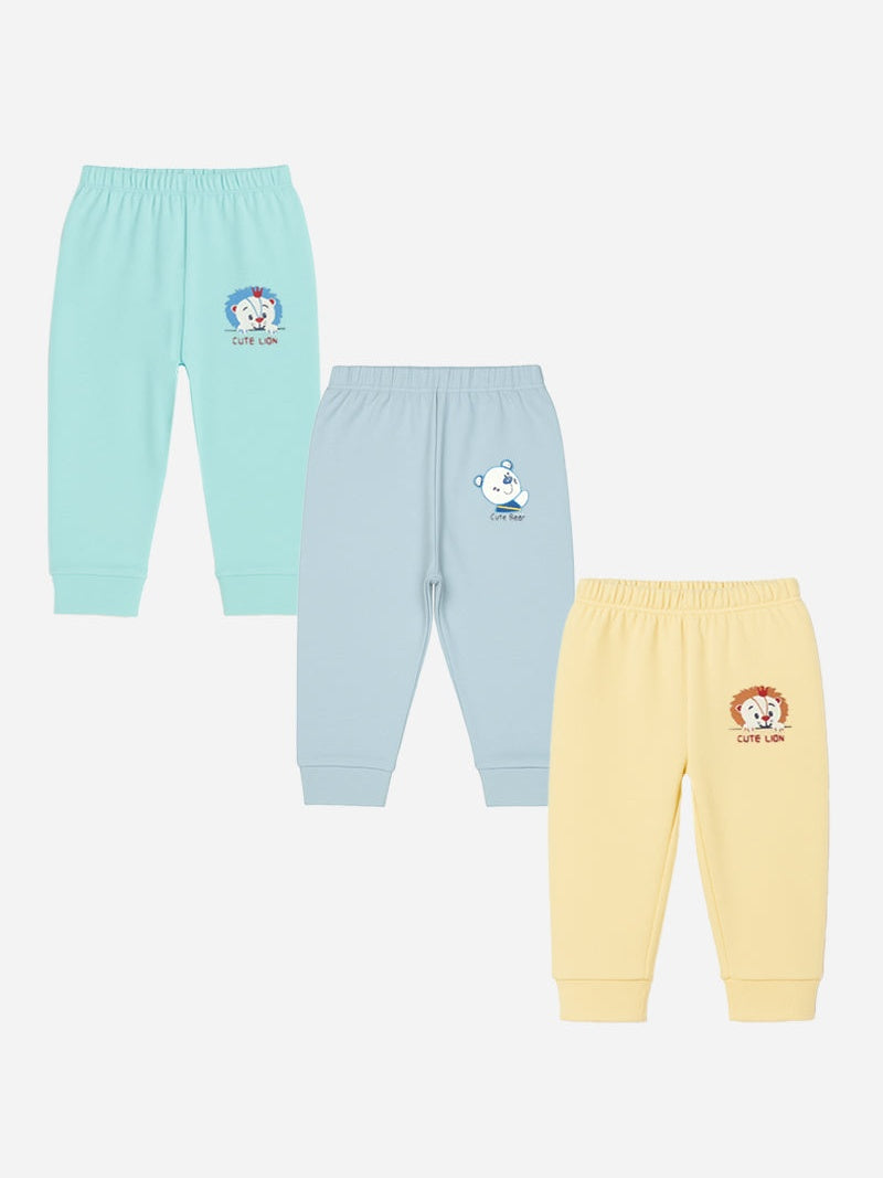 Bodycare Unisex Solid Pajami Pack Of 3