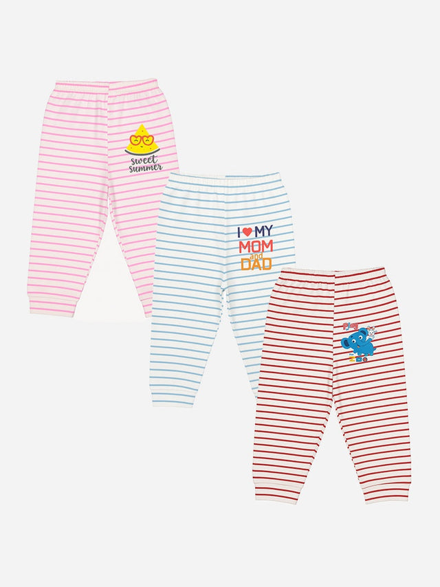 Unisex Baby Pyjama Pack of 3 - Bodycare