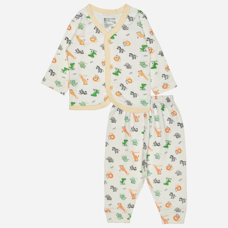Bodycare Unisex Printed Top & Pajami Set