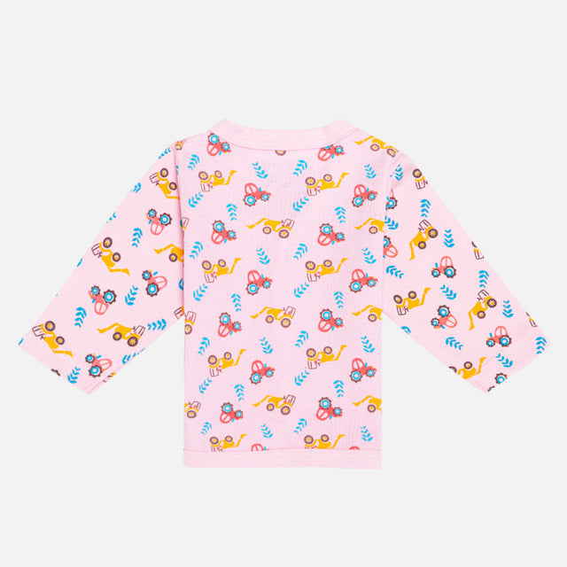 Unisex Baby Night Suit Front Open Full Sleeves Pack of 1 - Bodycare