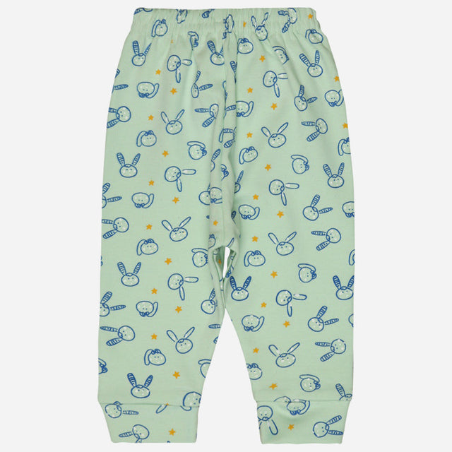 Unisex Baby Night Suit Front Open Full Sleeves - Bodycare