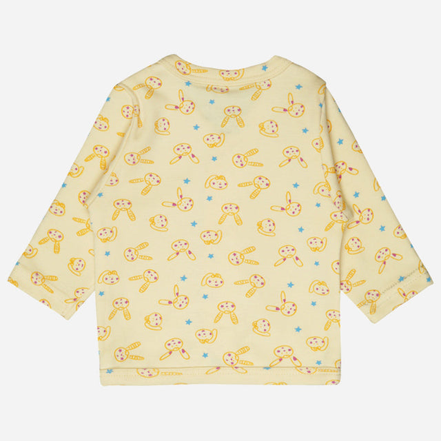 Unisex Baby Night Suit Front Open Full Sleeves - Bodycare