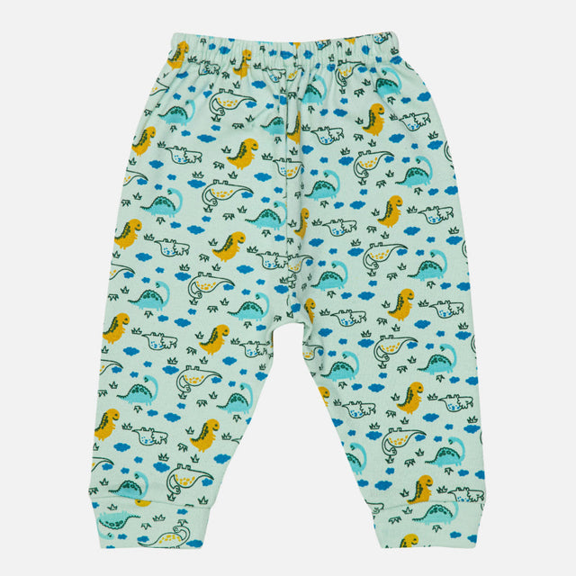 Unisex Baby Night Suit Front Open Full Sleeves - Bodycare