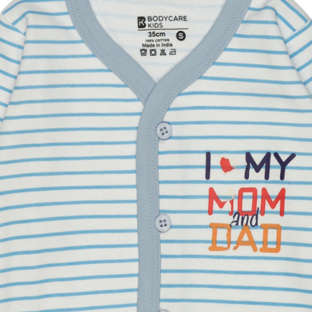 Unisex Baby Top & Pyjama Set Full Sleeves - Bodycare