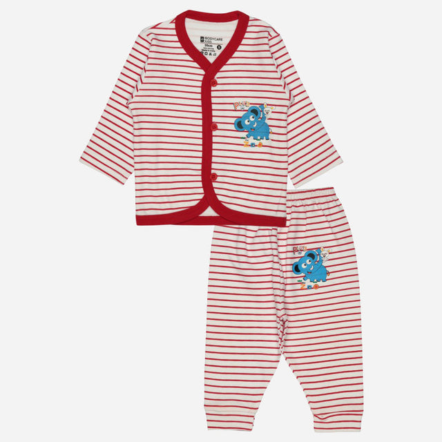 Unisex Baby Top & Pyjama Set Full Sleeves - Bodycare