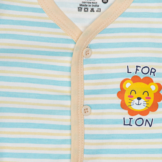 Unisex Baby Front Open Full Sleeves - Bodycare