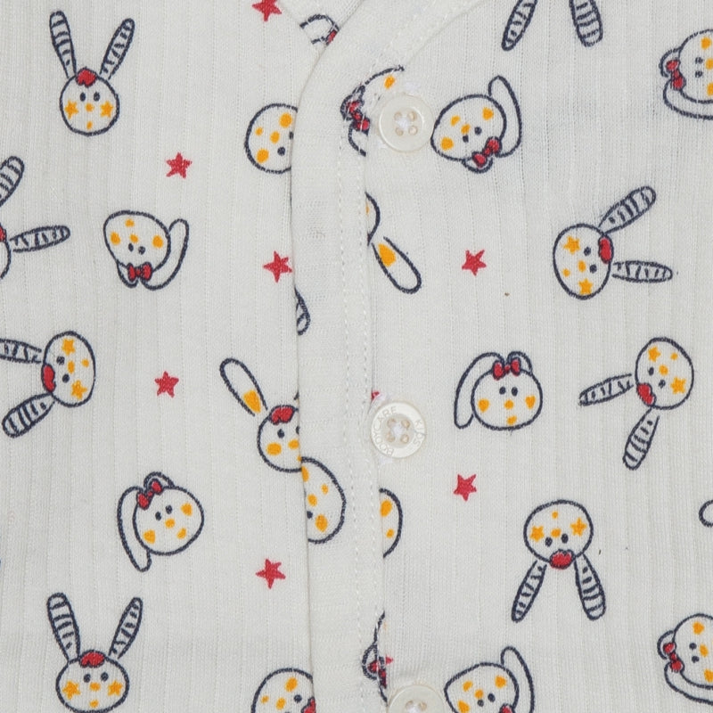 Bodycare Unisex Top Front Open Full Sleeves Pack Of 3 - Assorted