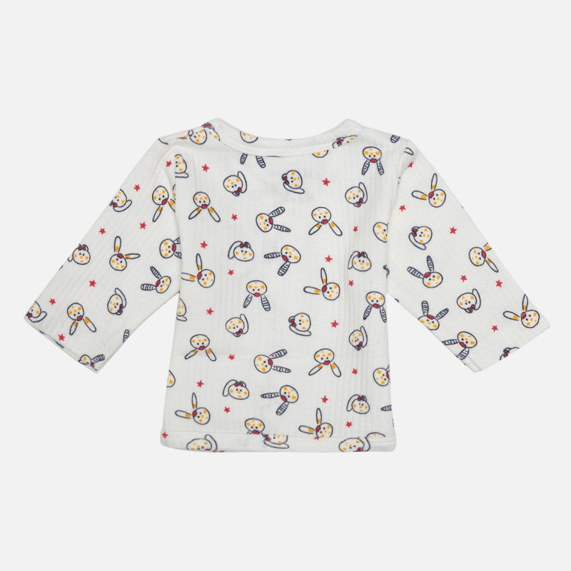 Bodycare Unisex Top Front Open Full Sleeves Pack Of 3 - Assorted