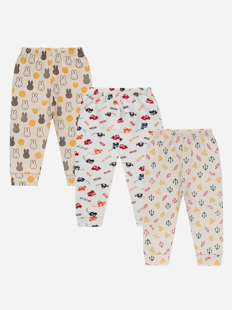 Bodycare Unisex Pajami Solid Pack Of 3