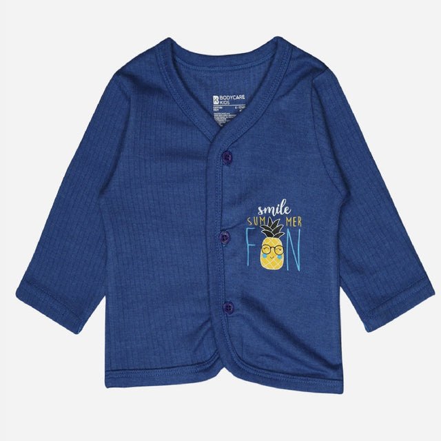 Unisex Baby Thermal Top Front Open Full Sleeves Pack of 3 - Bodycare