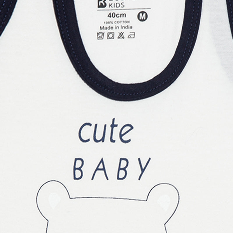Bodycare Unisex Baby Set Round Neck Sleeveless Solid - Assorted