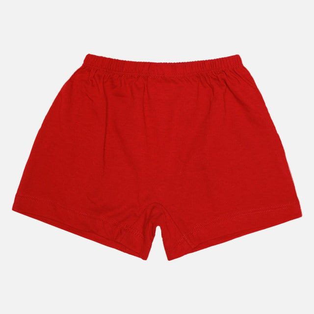 Unisex 100% Cotton Trunk with Inner Elastic for Baby Innerwear Comfort, Everyday Use and Easy Fit - Pack of 3