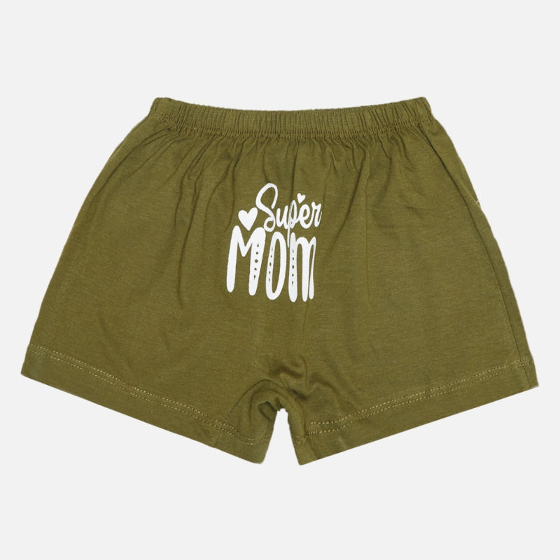 Unisex 100% Cotton Trunk with Inner Elastic for Baby Innerwear Comfort, Everyday Use and Easy Fit - Pack of 3