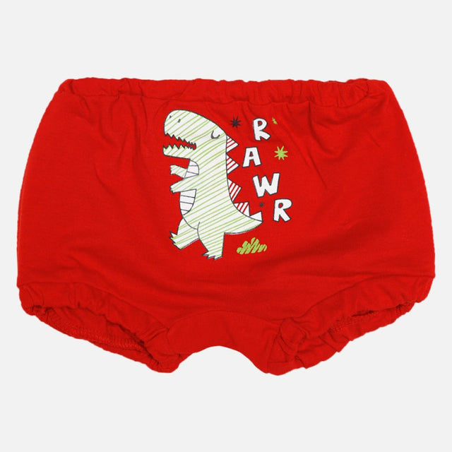 Baby Boys 100% Cotton Innerwear Trunk for Everyday Innerwear Comfort, Secure Fit and Regular Use - Pack of 6