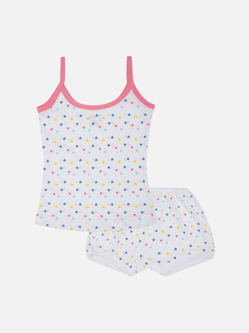 Bodycare Girls Top & Bottom Set Dori Neck - Assorted