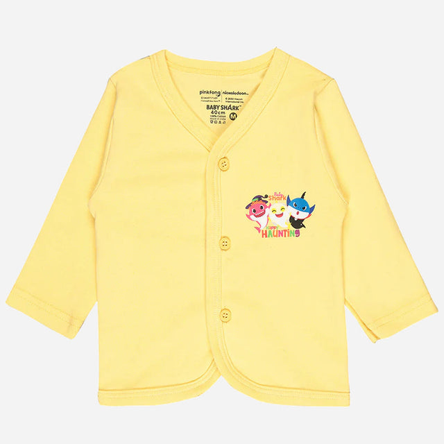 Baby Top Front Open Full Sleeves Pack of 3 - Bodycare