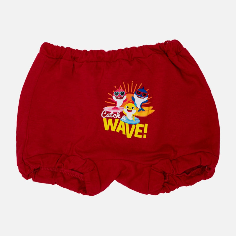 Bodycare Baby Shark Unisex Trunk Solid Pack Of 3 - Assorted