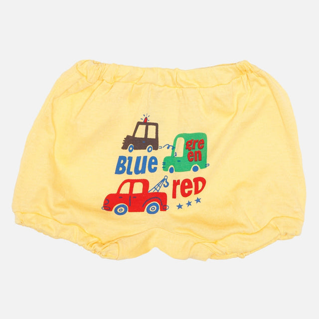 Baby Boys 100% Cotton Trunk Inner Elastic Pack of 3 - Bodycare