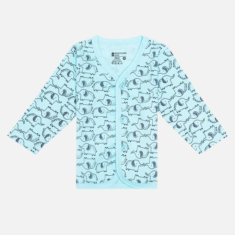Boys Vest Front Open Full Sleeves Pack of 3 - Bodycare