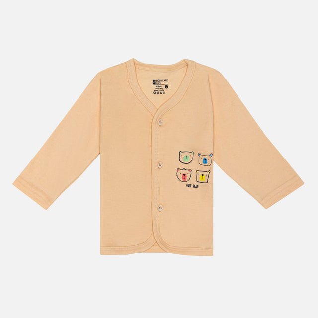 Boys Vest Front Open Full Sleeves Pack of 3 - Bodycare