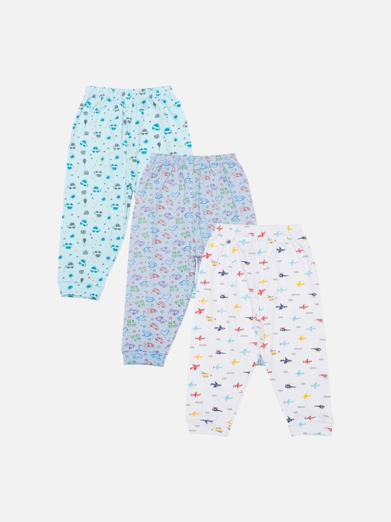 Bodycare Unisex Pajami Pack Of 3 - Assorted