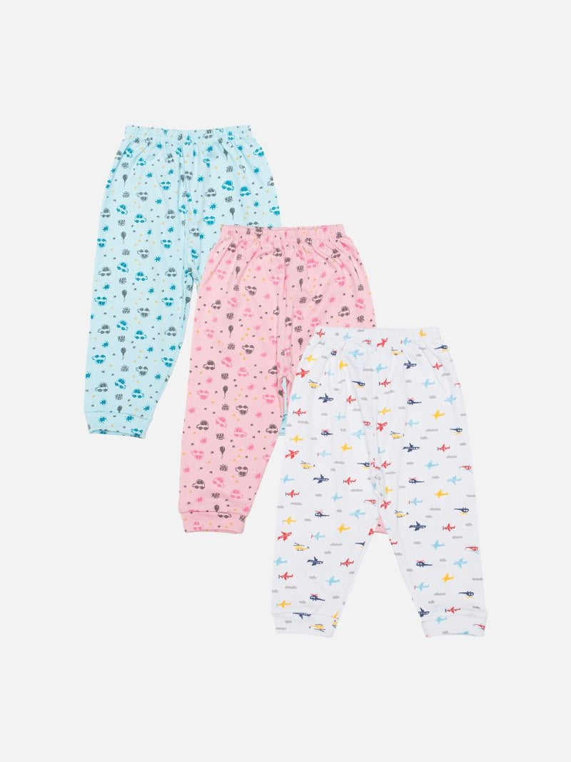 Bodycare Unisex Pajami Pack Of 3 - Assorted