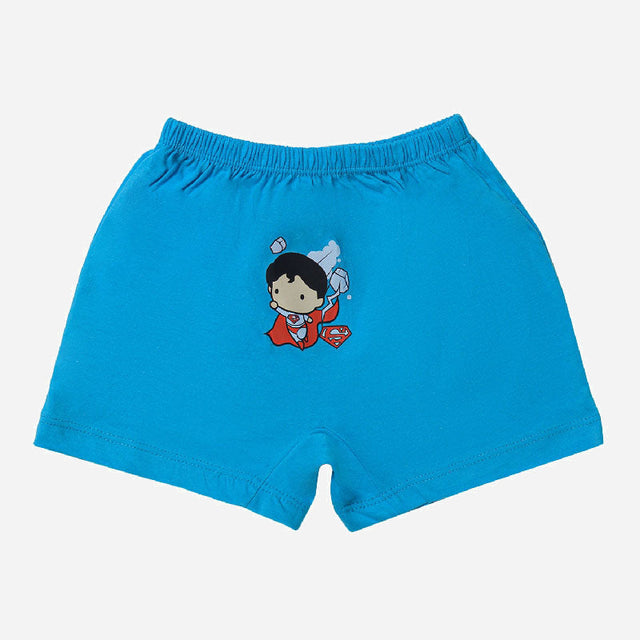 Unisex Baby Justice League 100% Cotton Trunk Inner Elastic Pack of 3 - Bodycare