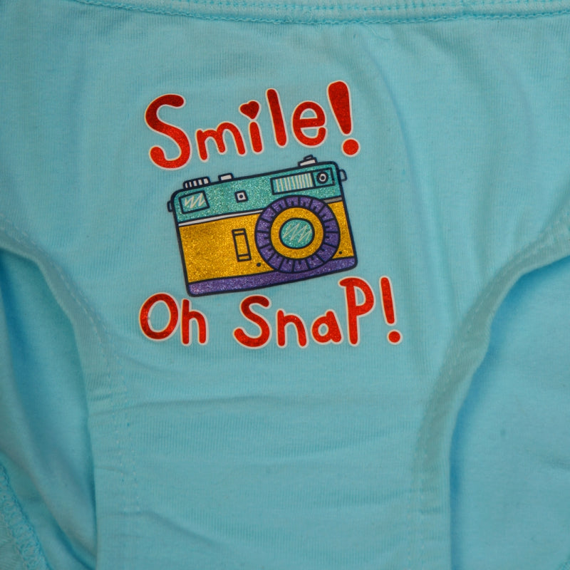 Bodycare Girls Panties Solid Pack Of 3 - Assorted