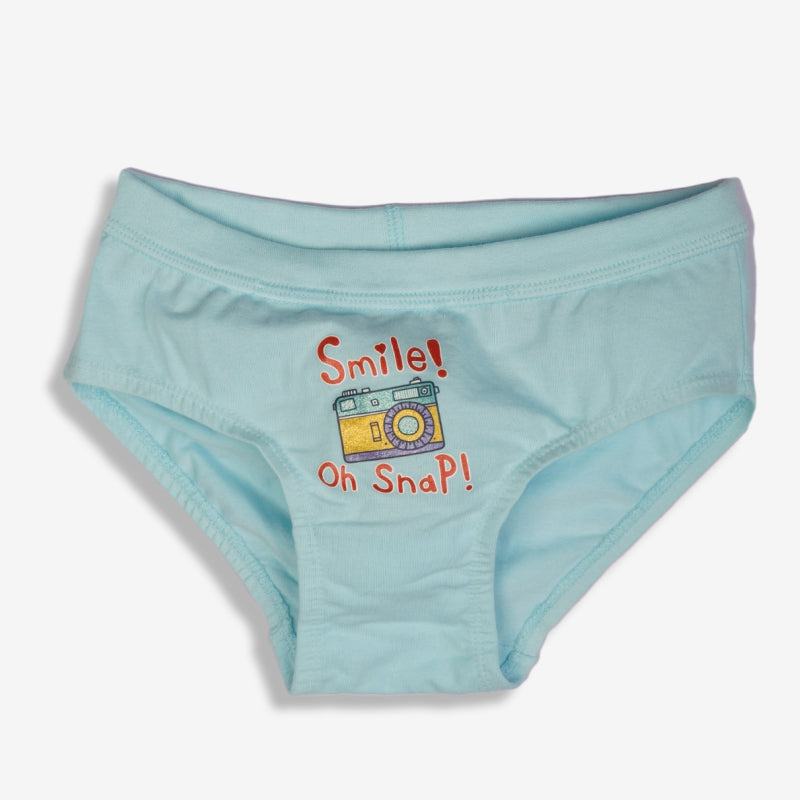 Bodycare Girls Panties Solid Pack Of 3 - Assorted