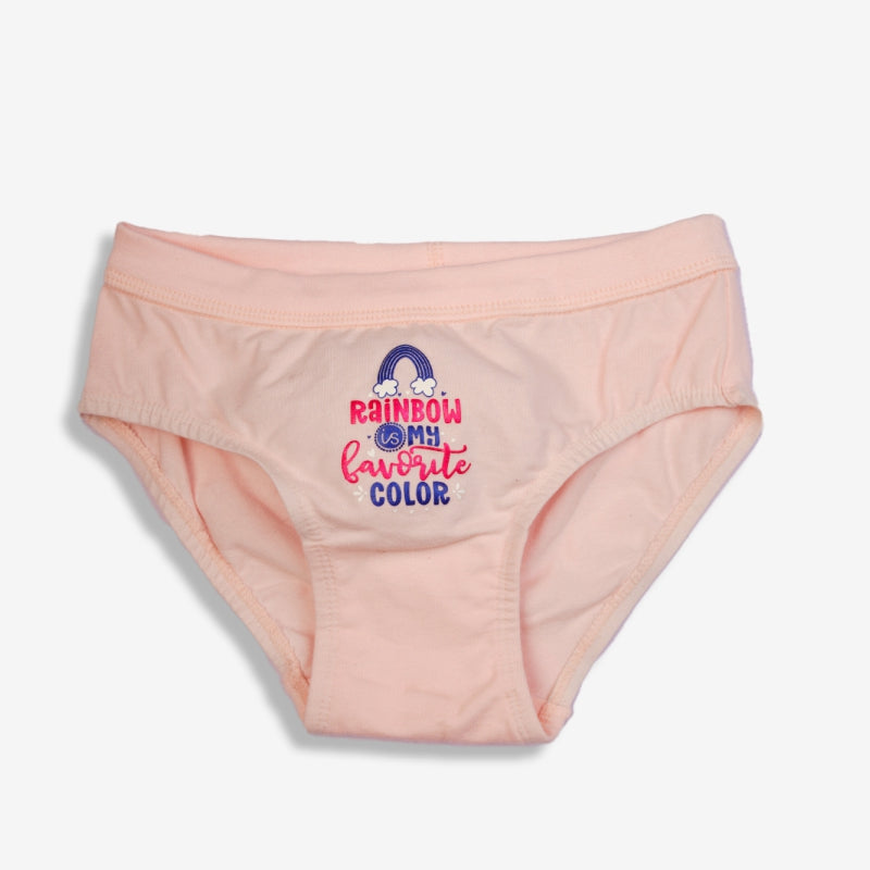 Bodycare Girls Panties Solid Pack Of 3 - Assorted