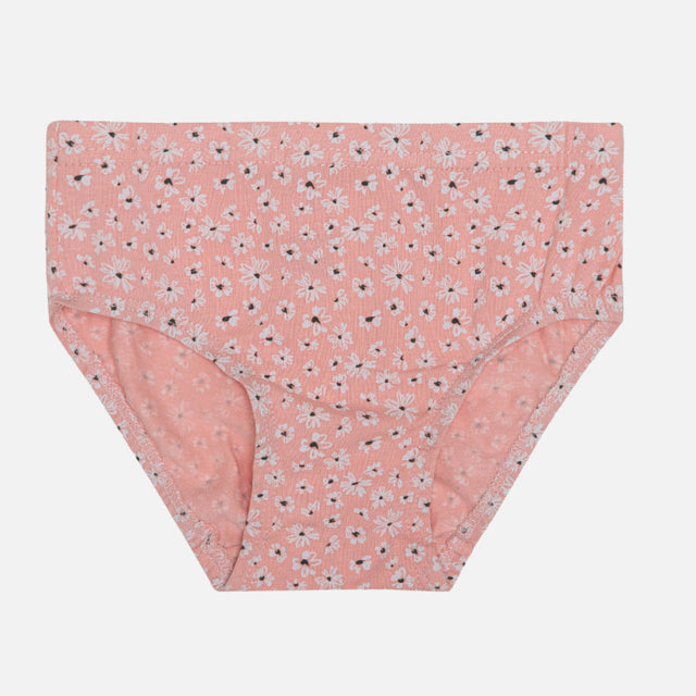 Girls Cotton Hipster Panty Inner Elastic Pack of 3 - Bodycare