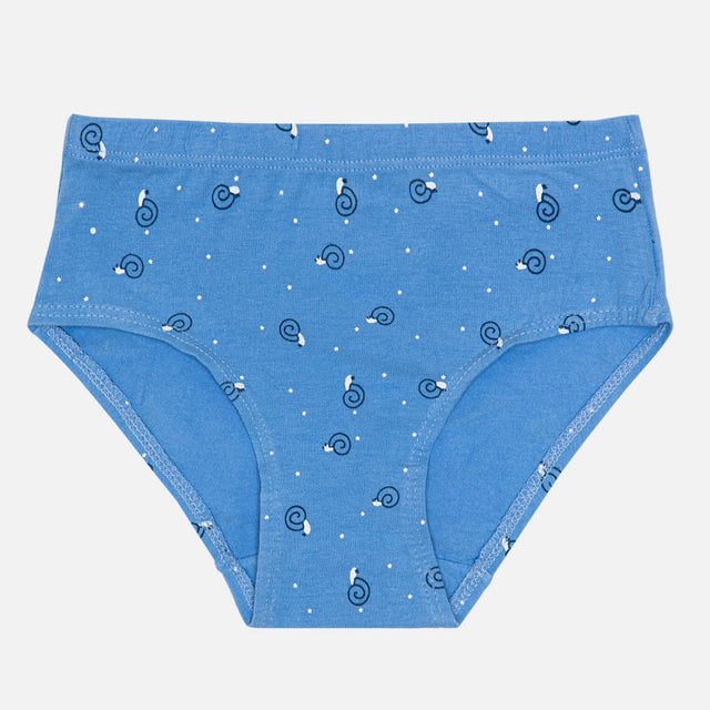Girls Cotton Hipster Panty Inner Elastic Pack of 3 - Bodycare