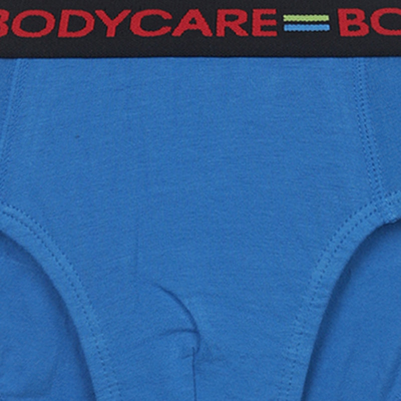 Boys Cotton Spandex Innerwear Briefs with Top Elastic, Soft Breathable Fabric and Stretchable Waistband - Pack of 2