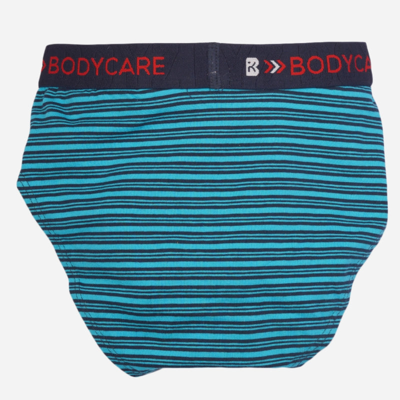 Bodycare Boys Brief Stripe Blue & Navy Pack Of 2