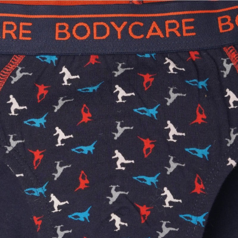 Bodycare Boys Brief Navy & Anthra Pack Of 2
