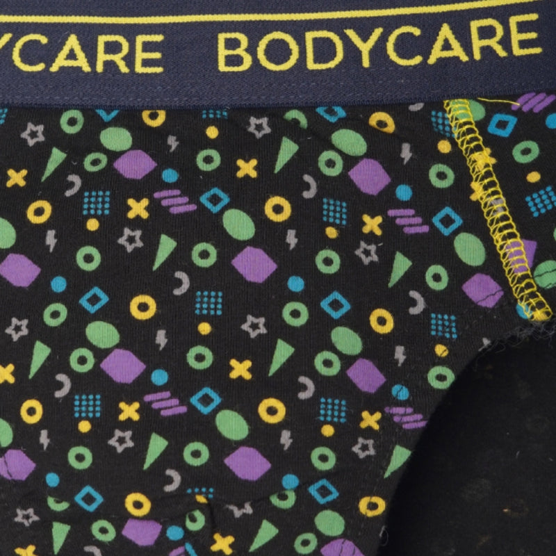 Bodycare Boys Brief Black & Grey Pack Of 2