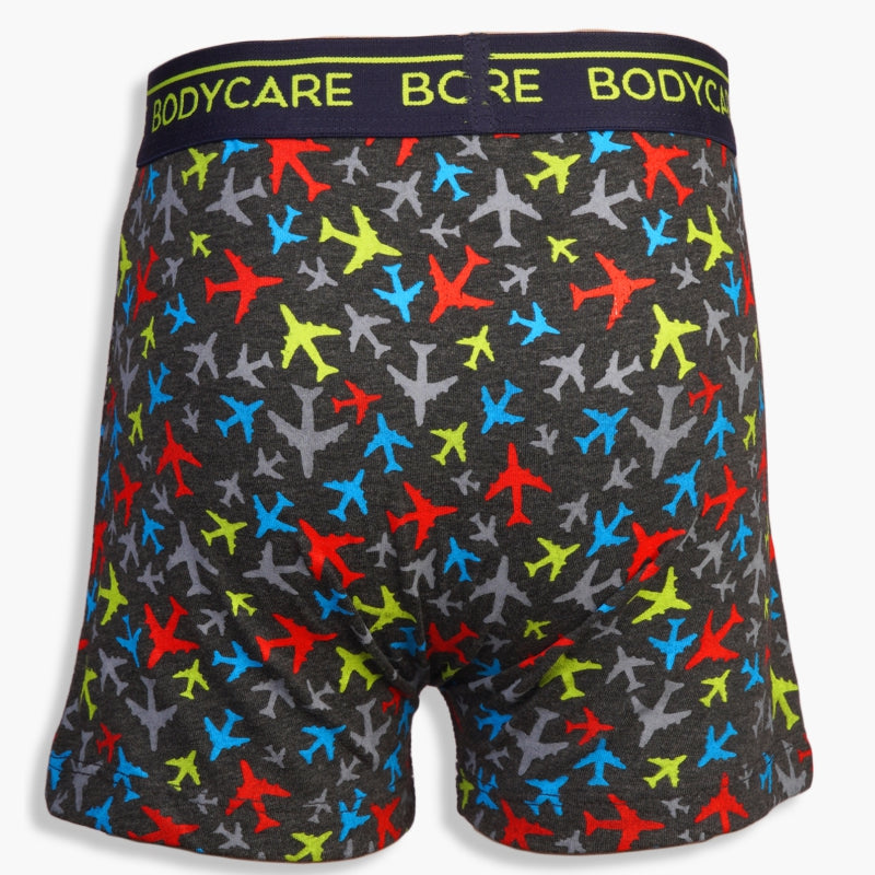 Bodycare Boys Trunks Navy & Anthra Melange Pack Of 2