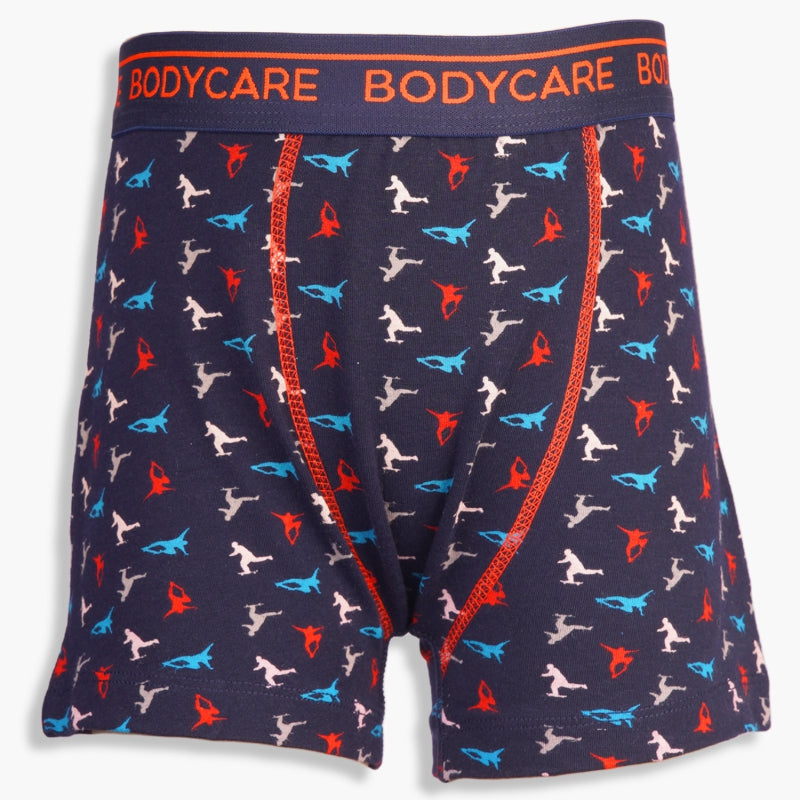 Bodycare Boys Trunks Navy & Anthra Melange Pack Of 2