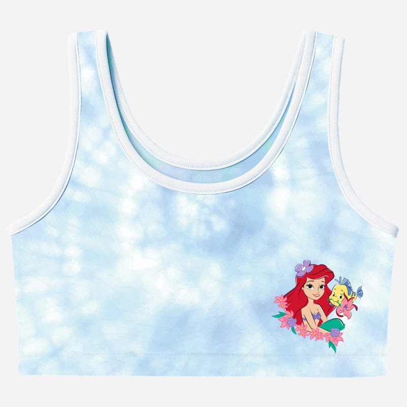 Bodycare Princess All Girls Crop Top Round Neck Sleeveless Solid Pack Of 2 - Assorted