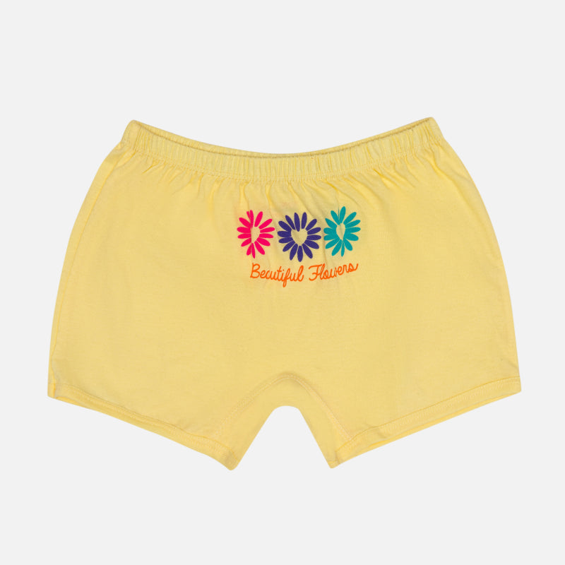 Bodycare Girls Boyshorts Assorted |100% Cotton |Pack Of 4