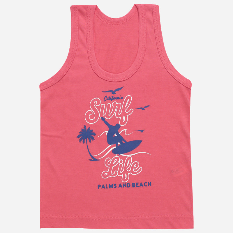 Bodycare Boys Vest Round Neck Sleeveless Solid Pack Of 3