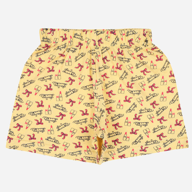 Girls 100% Cotton Boyshorts Inner Elastic Pack of 4 - Bodycare