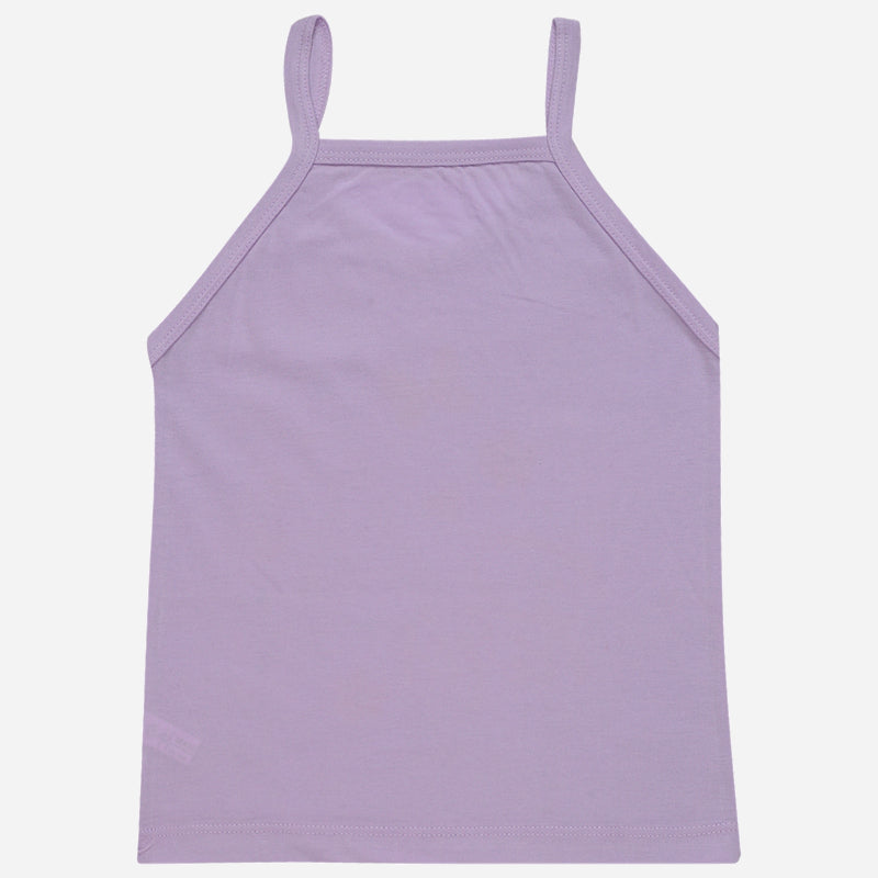 Bodycare Girls Cotton Vest Dori Neck Sleeveless Solid Pack Of 6