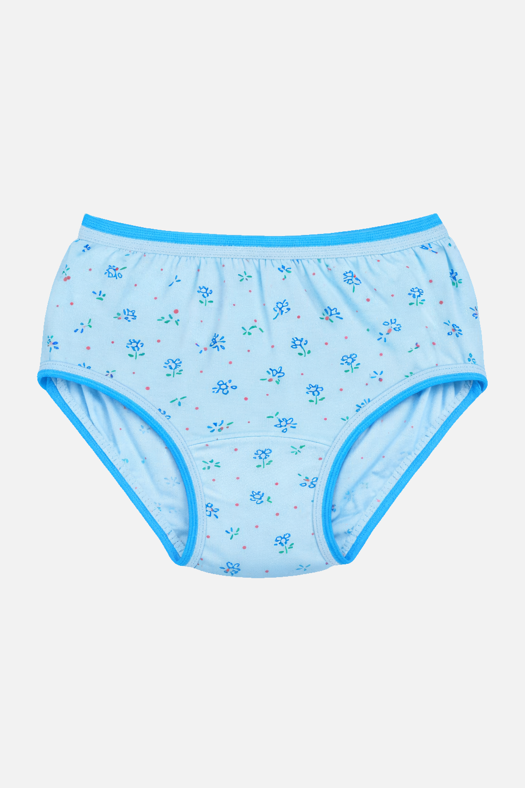 Girls Innerwear Panty Top Elastic Printed for Everyday Comfort, Easy Fit and Kids Innerwear Essentials - Pack of 3