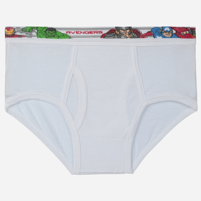 Bodycare Avengers Boys Cotton Brief Solid Pack Of 6