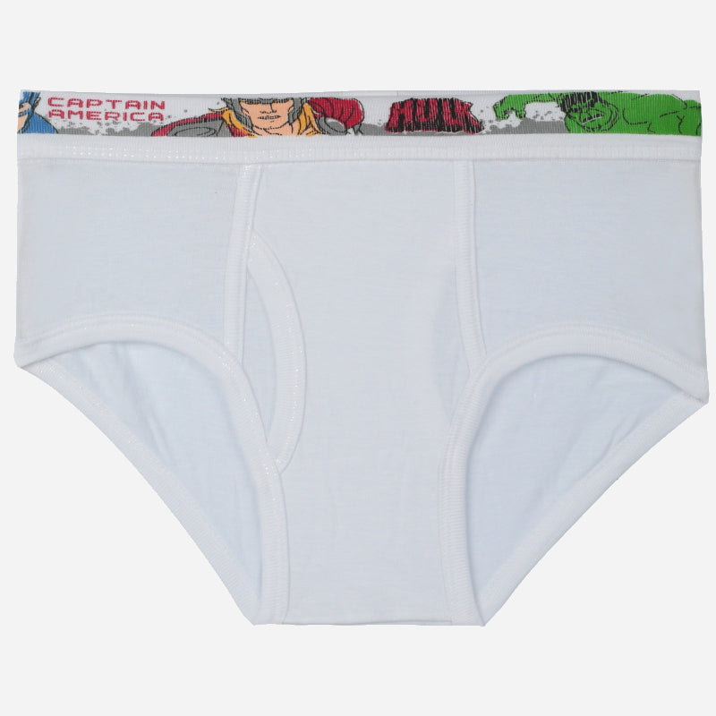 Baby Boys Avengers Cotton Spandex Brief Lycra Waistband Pack of 6 - Bodycare