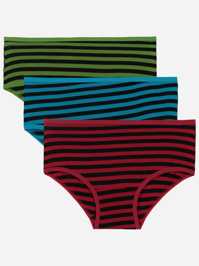 Girls 100% Cotton Panty Pack of 3 - Bodycare