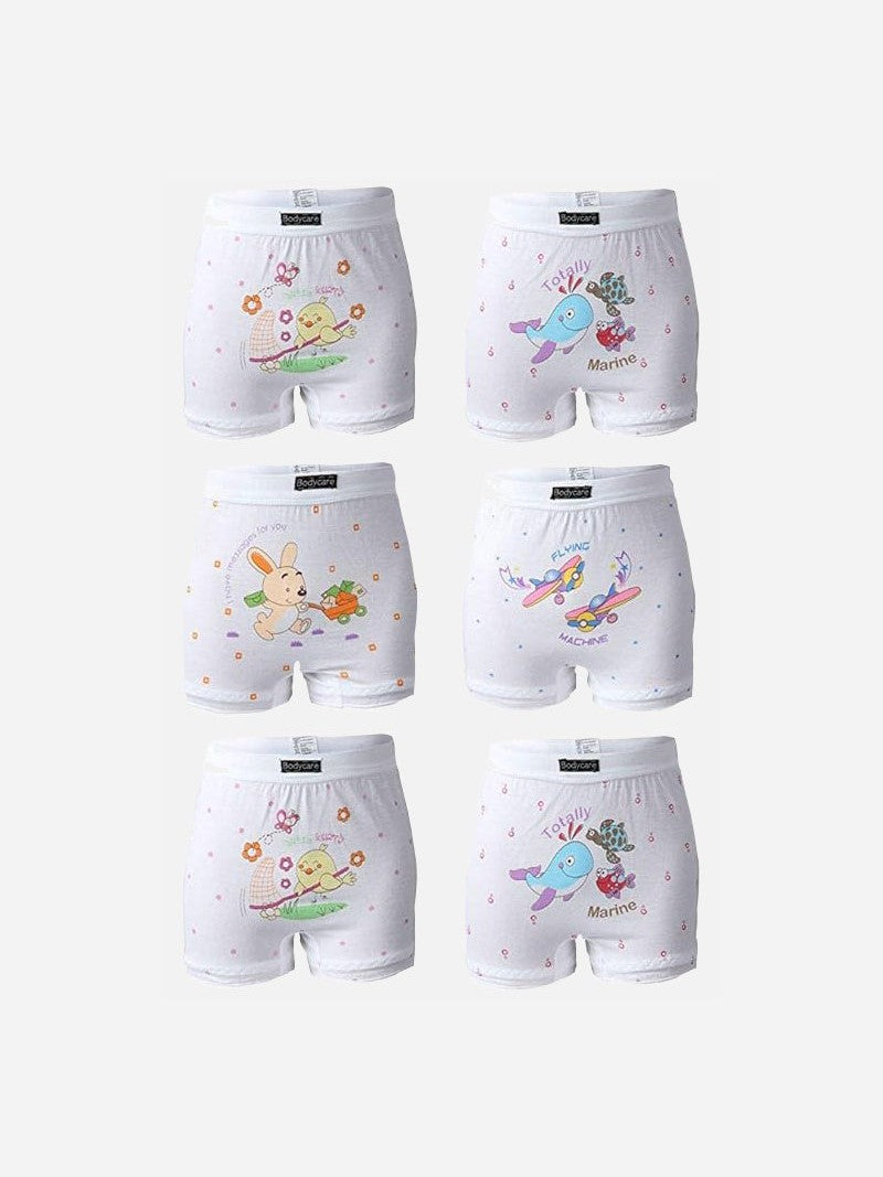 Bodycare Unisex Bloomer Pack Of 6 - Assorted