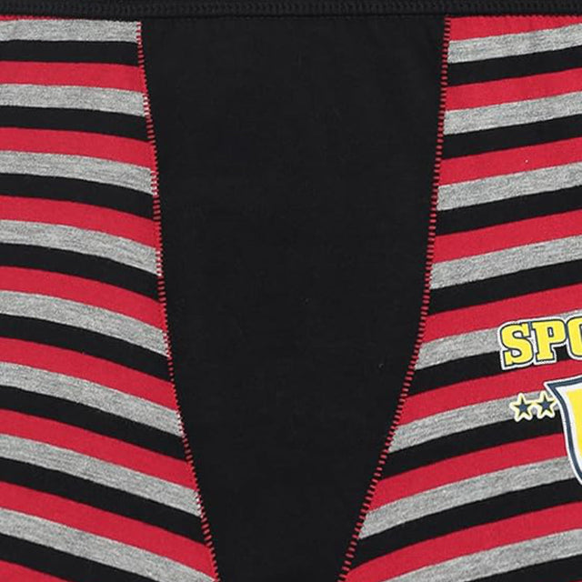 Boys Cotton Spandex Trunk Stretch Lycra Band Pack of 4 - Bodycare